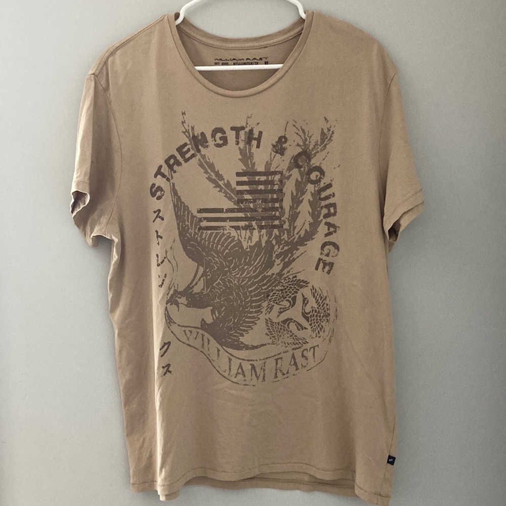 NWOT Tan William Rast T-shirt